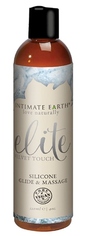 Intimate Earth Elite Glide and Massage 120ml Silicone Based Lubes