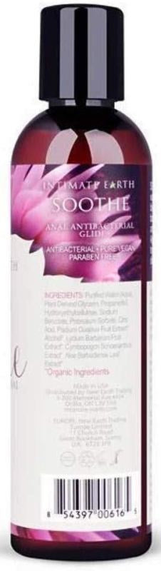 Intimate Earth Soothe Anal Glide 120ml - Water Based Lubes