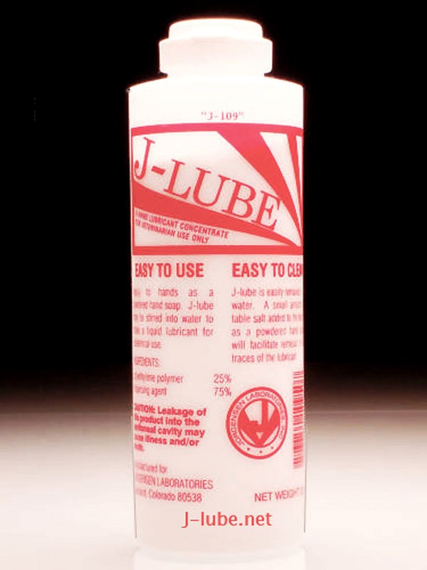 J-Lube Water Based Lubes