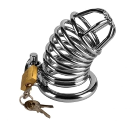 Jailed Metal Chastity Cage - Male Chastity