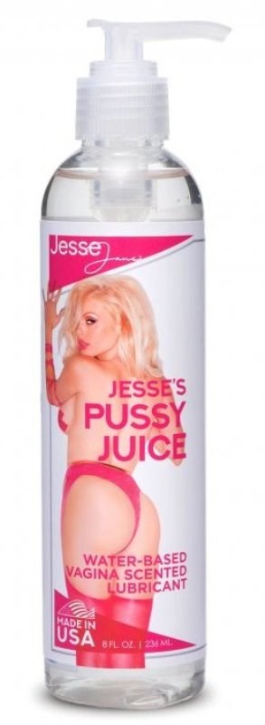 Jesse's Pussy Juice Vagina Scented Lube 236ml Water Based Lubes