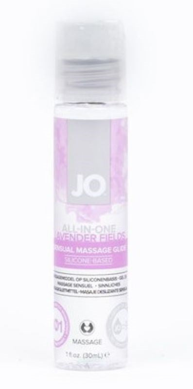 Jo All-In-One Massage Glide - 1fl.Oz/30ml Silicone Based Lubes