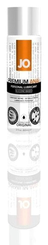 JO Premium Silky Anal Lubricant - Long-Lasting Comfort - Silicone Based Lubes