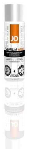 JO Premium Silky Anal Lubricant - Long-Lasting Comfort - Silicone Based Lubes