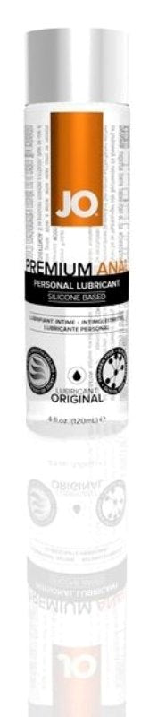 JO Premium Silky Anal Lubricant - Long-Lasting Comfort - Silicone Based Lubes