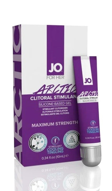 JO Clitoral Gel Tingling G-spot Arctic 0.34 Oz / 10 ml Silicone Based Lubes