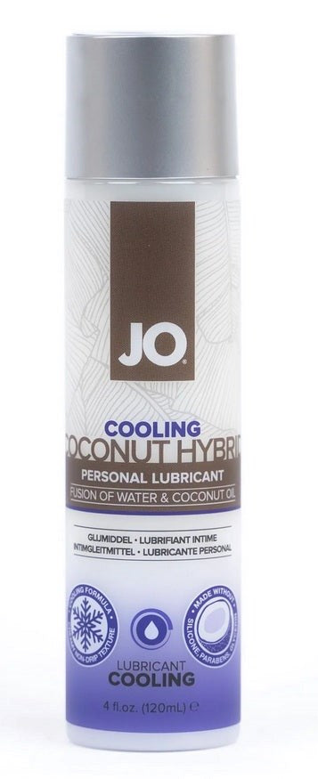 Jo Coconut Hybrid Lubricant 4 Oz / 120 Ml Cooling Lubricants and Lotions