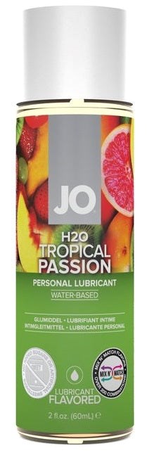 Jo H2O Flavoured Personal Lubricant 60ml Water Based Lubes