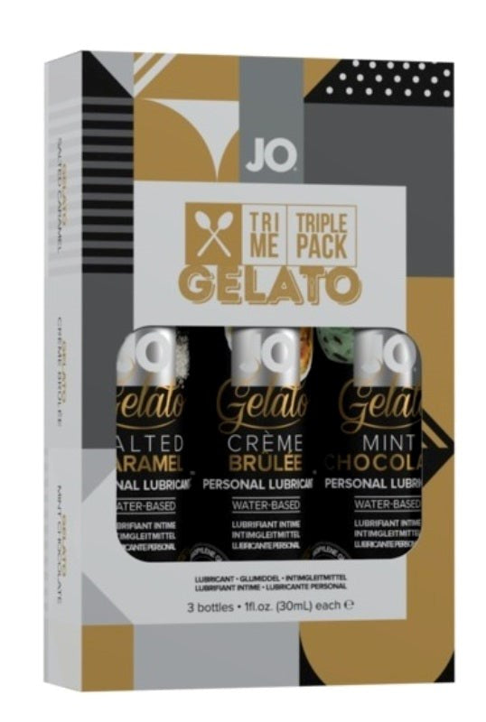 JO Tri Me Triple Pack Gelato Default Title Water Based Lubes