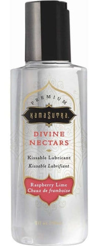 Kama Sutra Divine Nectars Premium Kissable Lubricant 5oz - Water Based Lubes