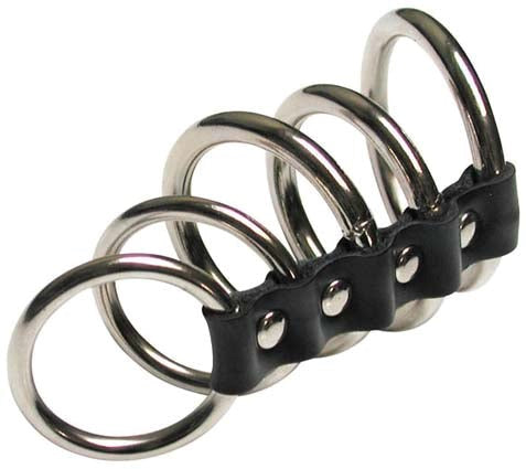 Kinklab 5 Gates of Hell Rubber Cock Rings