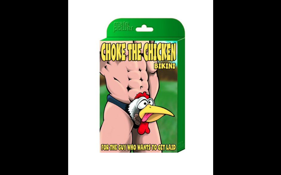 Male Power Choke the Chicken Novelty Underwear Party Gifts and Novelties
