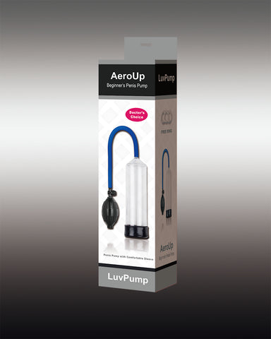 LuvPump AeroUp Hand Held Penis Pump With Quick Release Valve - Penis Pumps And Stretchers
