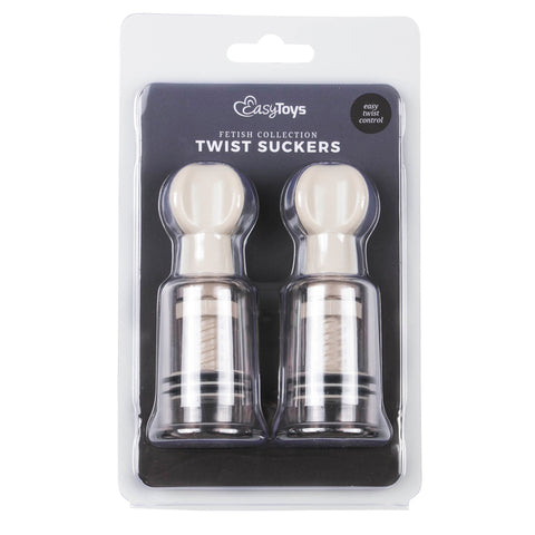 Fetish Collection Nipple and Clit Suckers 2 Piece - Nipple and Clit Clamps