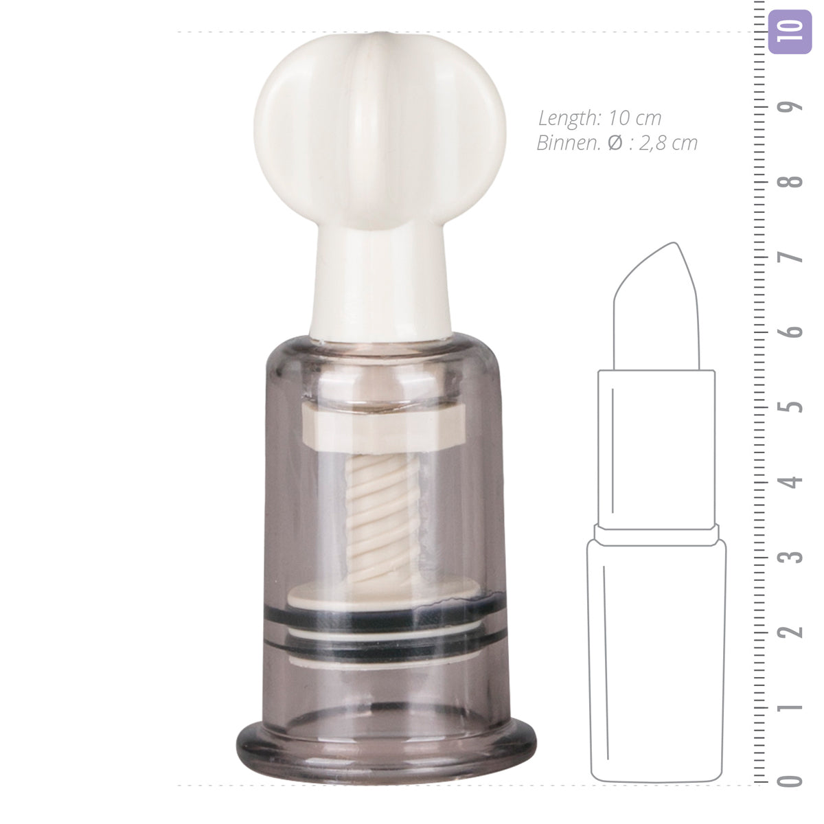 Fetish Collection Nipple and Clit Suckers 2 Piece Nipple and Clit Clamps