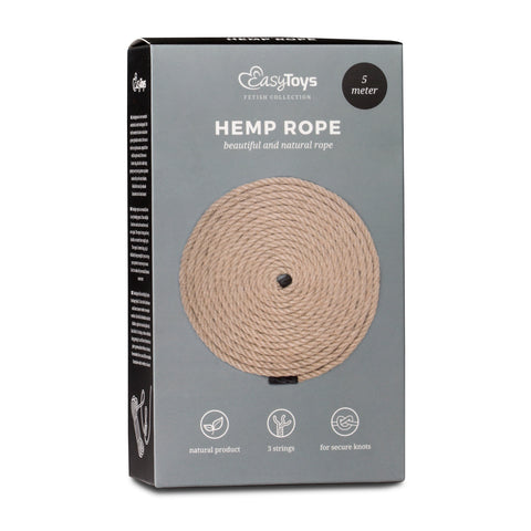 Fetish Collection Bondage Hemp Rope - Cuffs And Restraints
