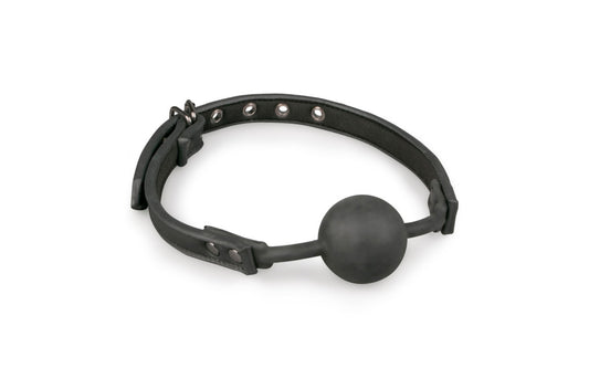 Fetish Collection Bondage Ball Gag With Silicone Ball - Bondage Gags and Bits