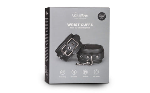 Easy Toys Fetish Collection Bondage Handcuffs Black - Cuffs And Restraints
