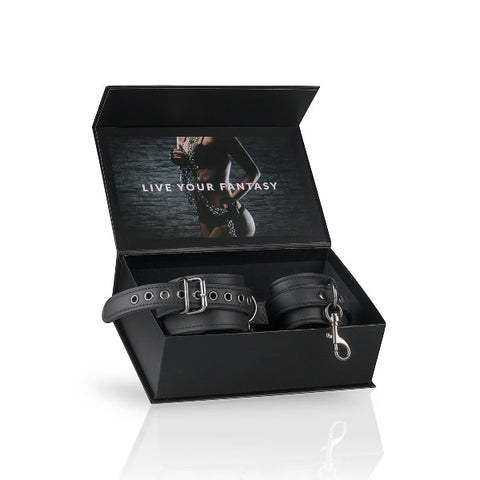 Easy Toys Fetish Collection Bondage Ankle Cuffs Black - Cuffs And Restraints
