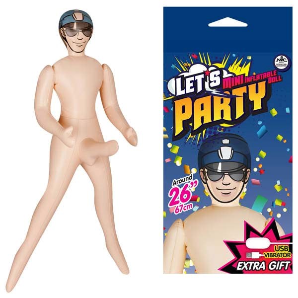 Let's Party Mini Vibrating Adult Love Doll Eddie Love Dolls