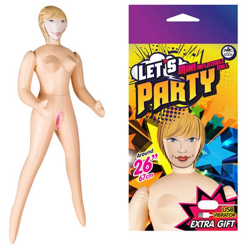 Let's Party Mini Vibrating Doll Jenny Love Dolls