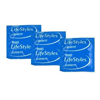 Lifestyle Closer Fit Condoms 6 Pieces Condoms