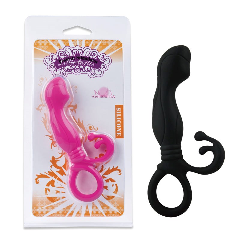 Little Turtle Prostate Stimulator Black Prostate Toys