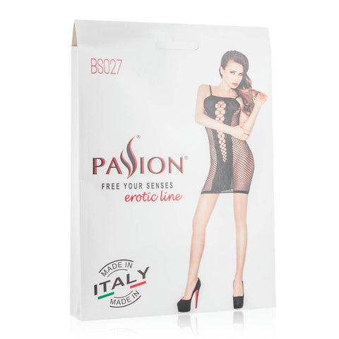 Passion Lingerie Translucent Sexy Dress With Open Sides One Size - Skirts And Club Wear