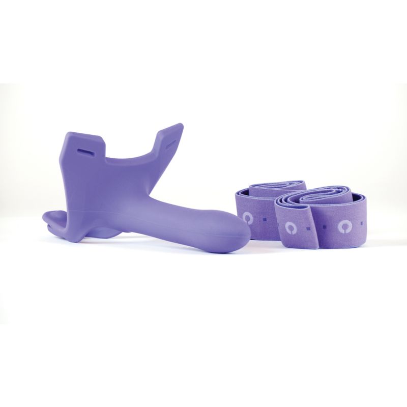Perfect Fit Zoro 5.5 Inches Strap-On Sex Toys Purple Strap On Sextoys