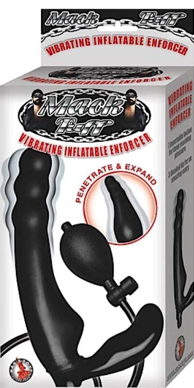 Mack Tuff Vibrating Inflatable Enforcer Anal Dildos