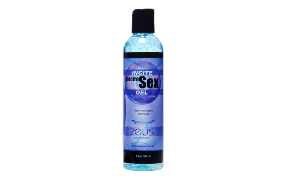 Zeus Incite Electrosex Gel 251ml Water Based Lubes