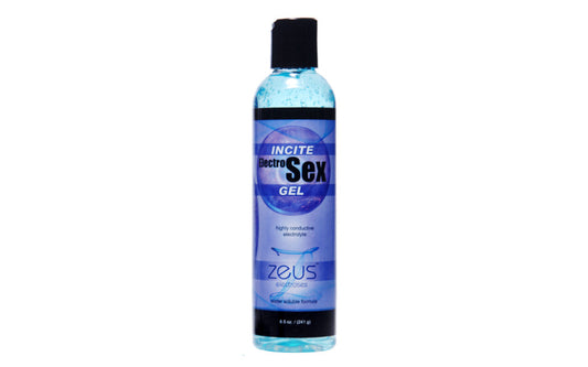 Zeus Incite Electrosex Gel 251ml - Water Based Lubes