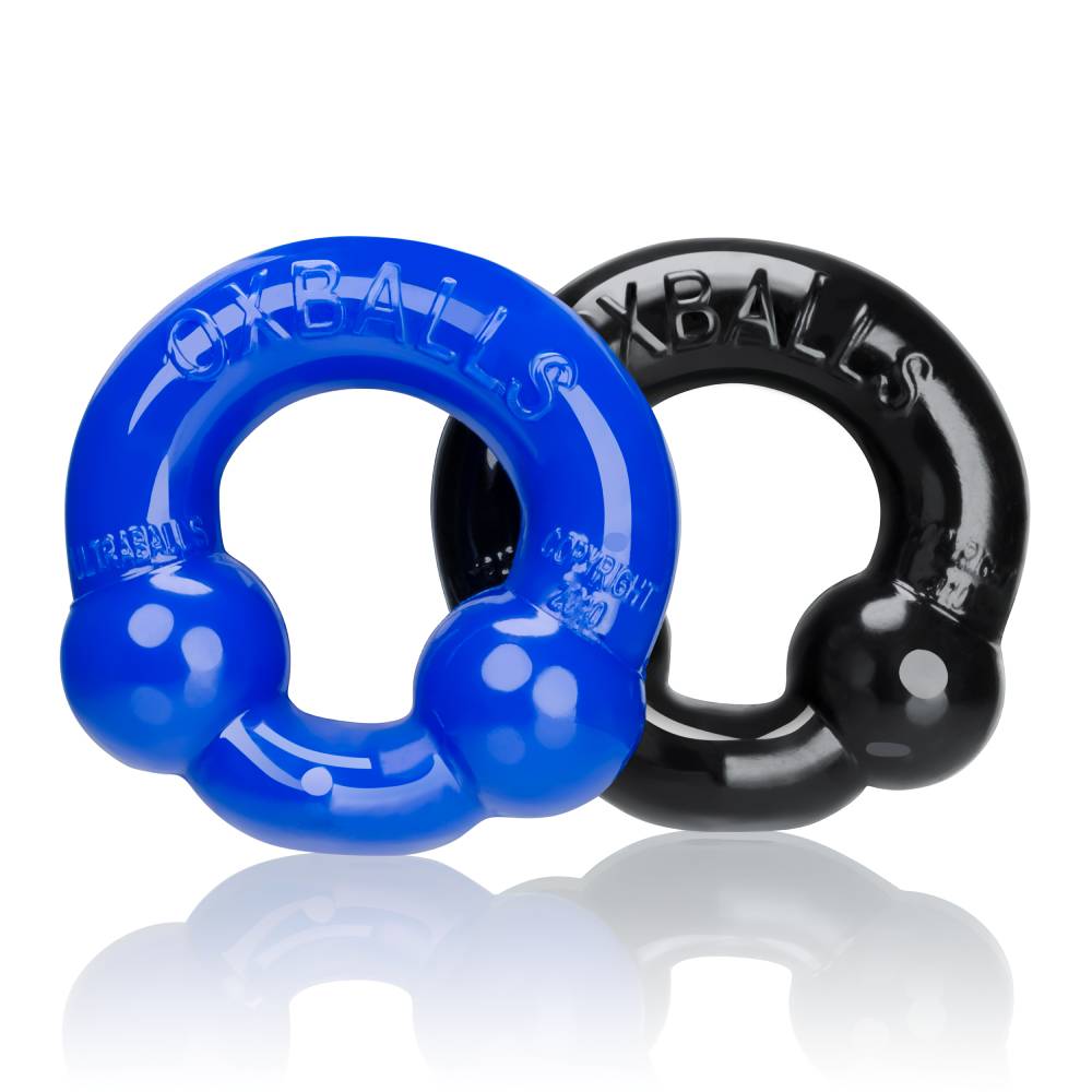 OxBalls Ultraballs 2 Pack Mens Stretchy Cock Rings Stretchy Cock Rings
