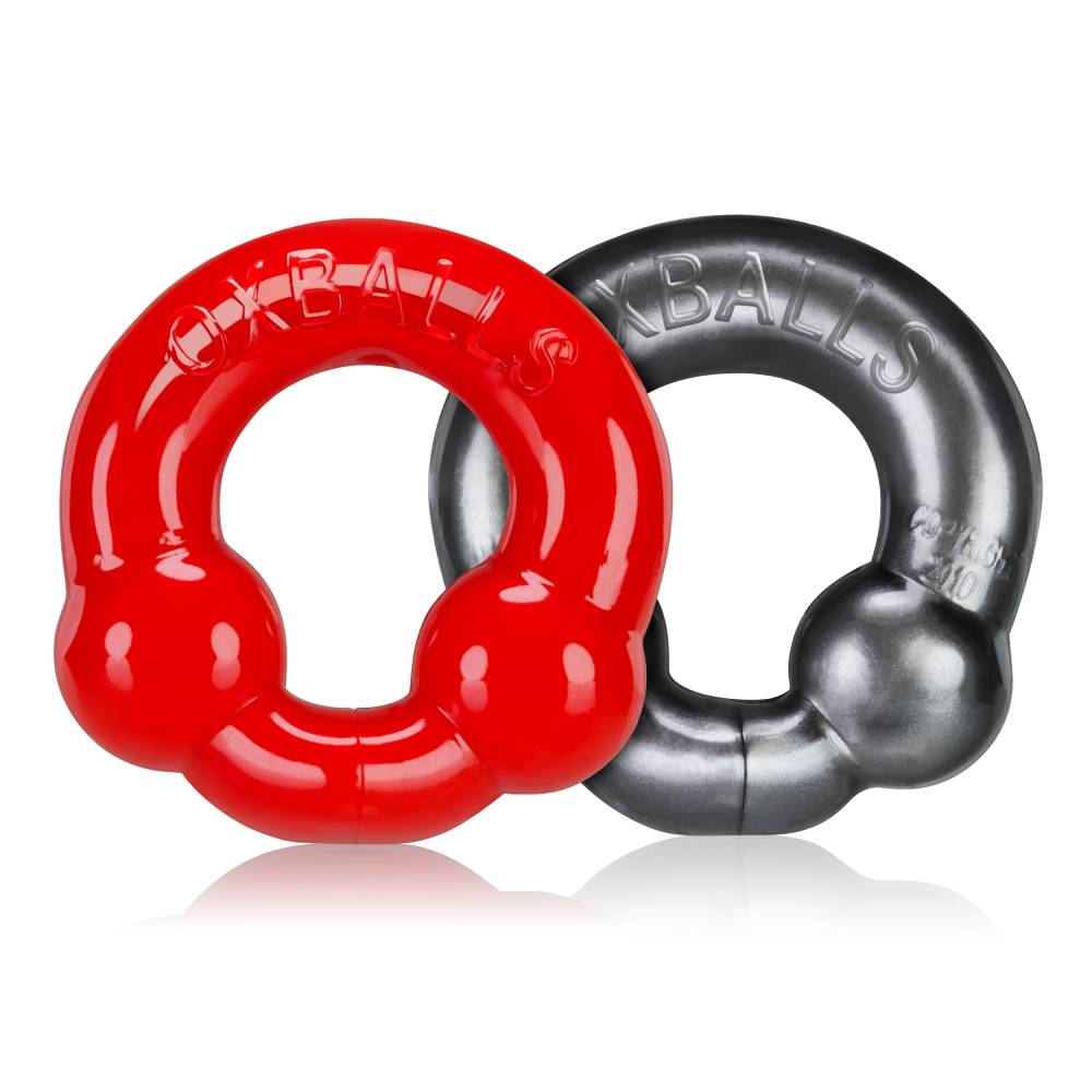 OxBalls Ultraballs 2 Pack Mens Stretchy Cock Rings Stretchy Cock Rings