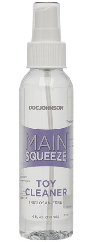 Main Squeeze Toy Cleaner - 118ml Adult Toy Cleaner