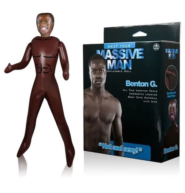 Massive Man Inflatable Doll - Benton G Love Dolls