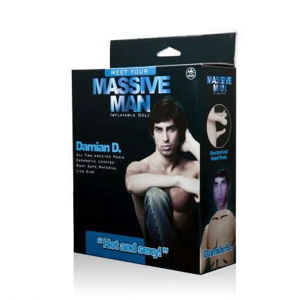 Massive Man Inflatable Doll Damian D Love Dolls