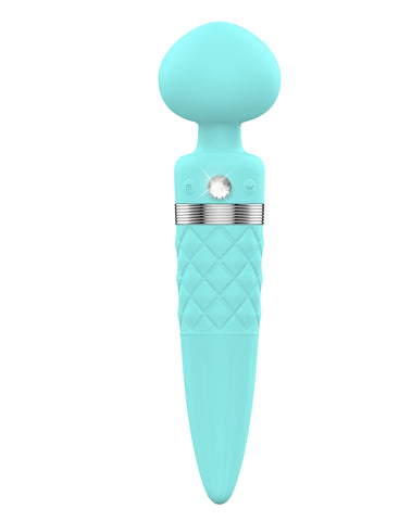 Pillow Talk Sultry Dual Ended Warming Body Wand Massager - Body Wands