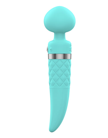 Pillow Talk Sultry Dual Ended Warming Body Wand Massager - Body Wands