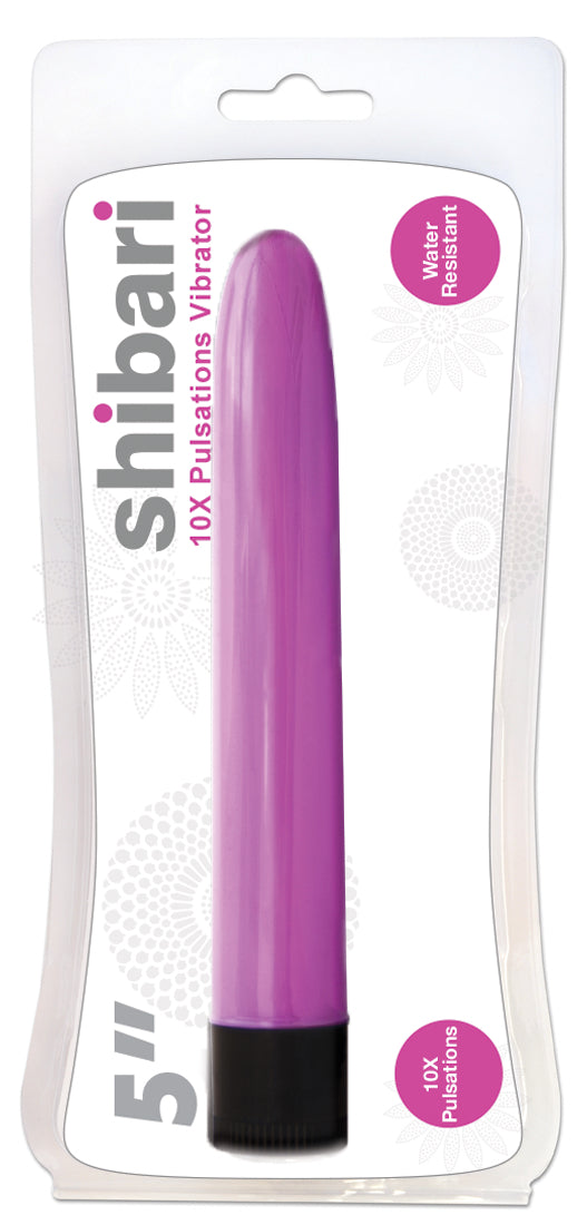 Shibari 10X Pulsations Bullet Vibrator 5 Inches - Bullet Vibrators