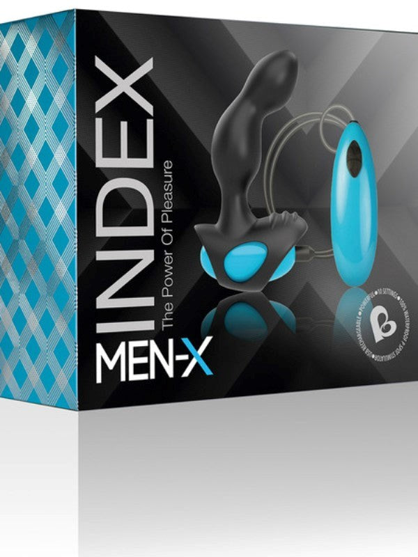 Men-X Index Black and Blue Prostate Toys