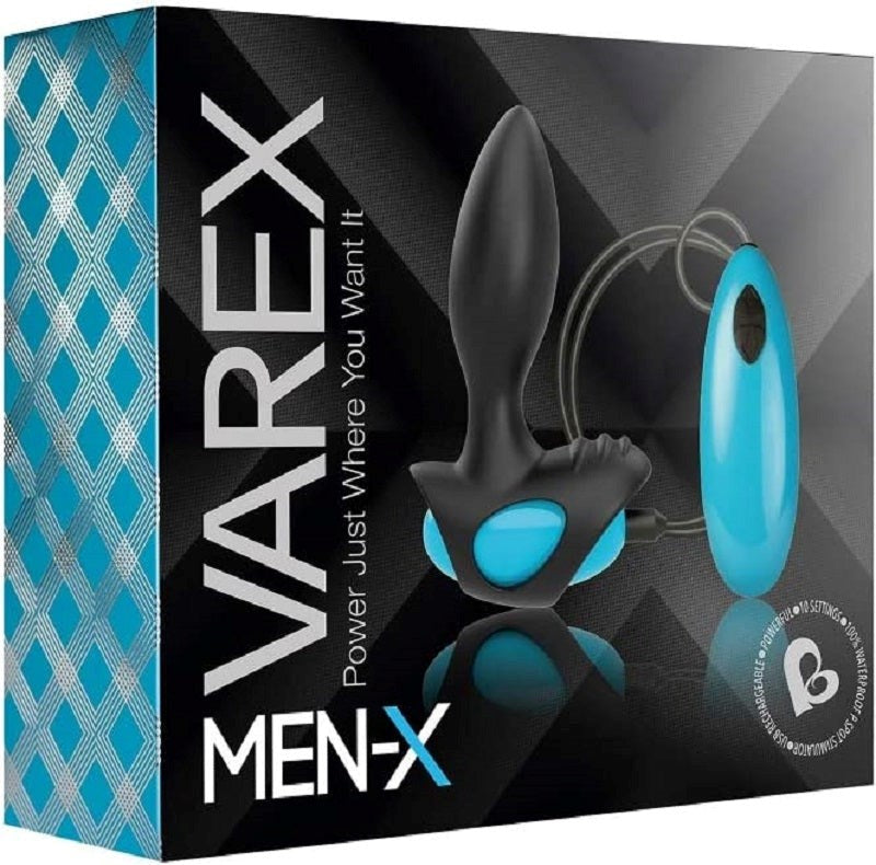 Men-X Varex Black and Blue Prostate Toys