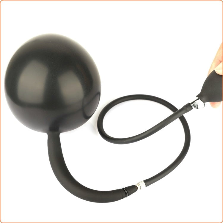 Metal Ball Inside Inflatable Dildo Plug Butt Plugs