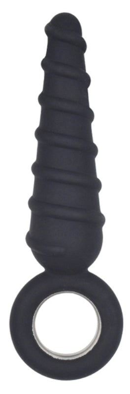 Metal O-Ring Spiral Silicone Anal Plug Butt Plugs