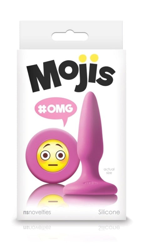 Mojis OMG Silicone Plug Pink Butt Plugs