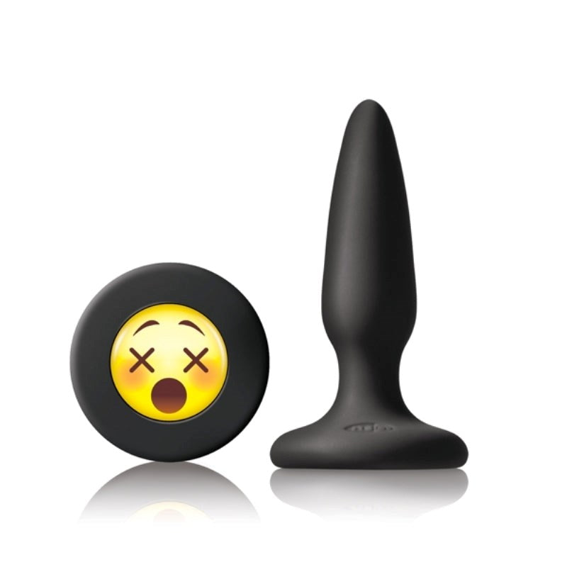 Mojis WTF Silicone Plug Black Butt Plugs