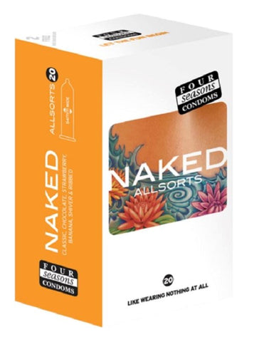 Naked All Sorts - Unleash Sensual Bliss - Condoms