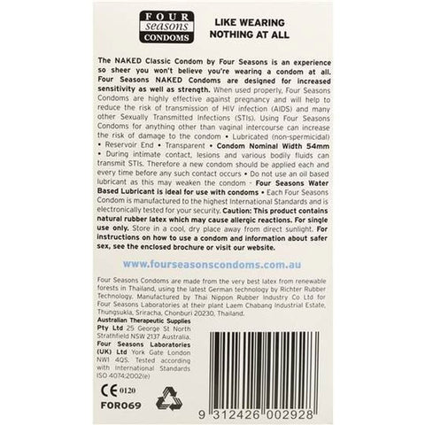 Naked Classic Condoms - Condoms