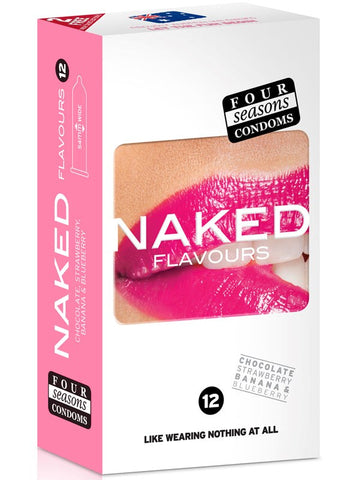 Four Seasons Naked Flavours - Indulge in Sensual Delights - Condoms