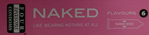 Four Seasons Naked Flavours - Indulge in Sensual Delights - Condoms